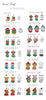 16, 20, or 25 oz Pick Your Breed/s Christmas Dogs Frosted Beer Can Cup - Breed Chart - Pug, Rottweiler, Schnauzer, Westie, Yorkie, Pointer, Schnauzer, Shih Tzu, Westie, Yorkie, Great Dane, Pointer