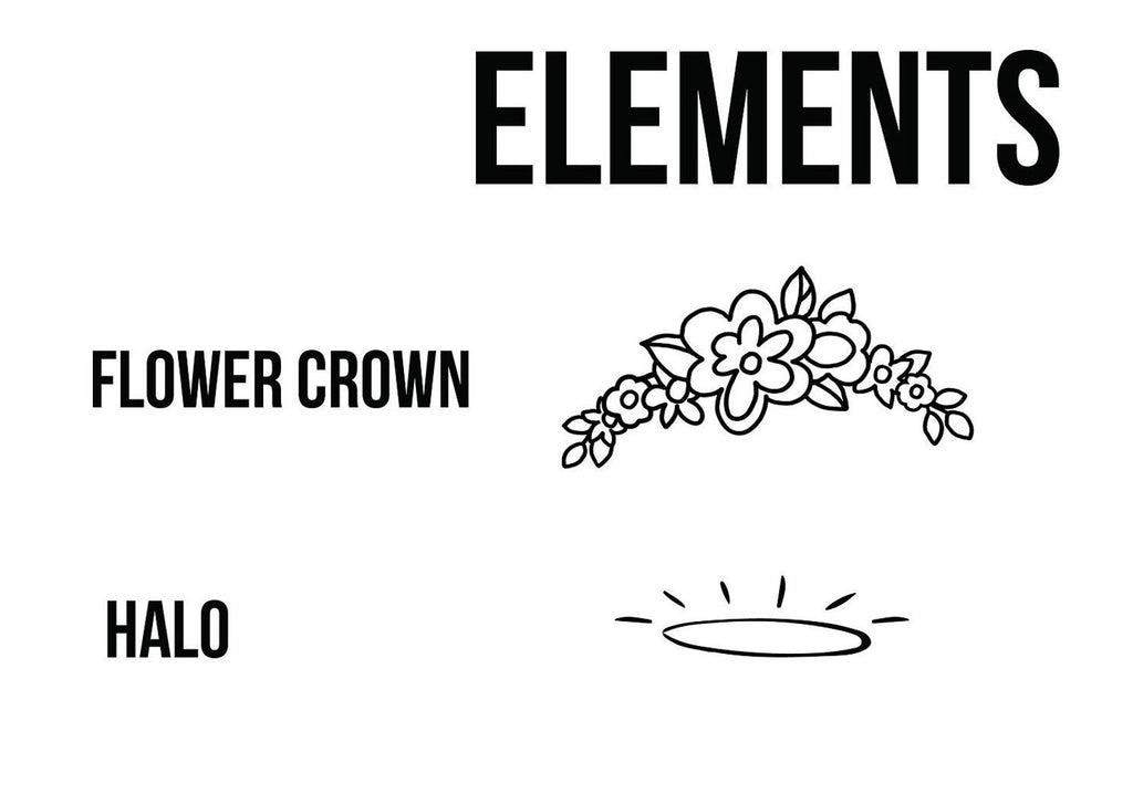 Barkley & Wagz - Design Elements: Flower Crown or Halo