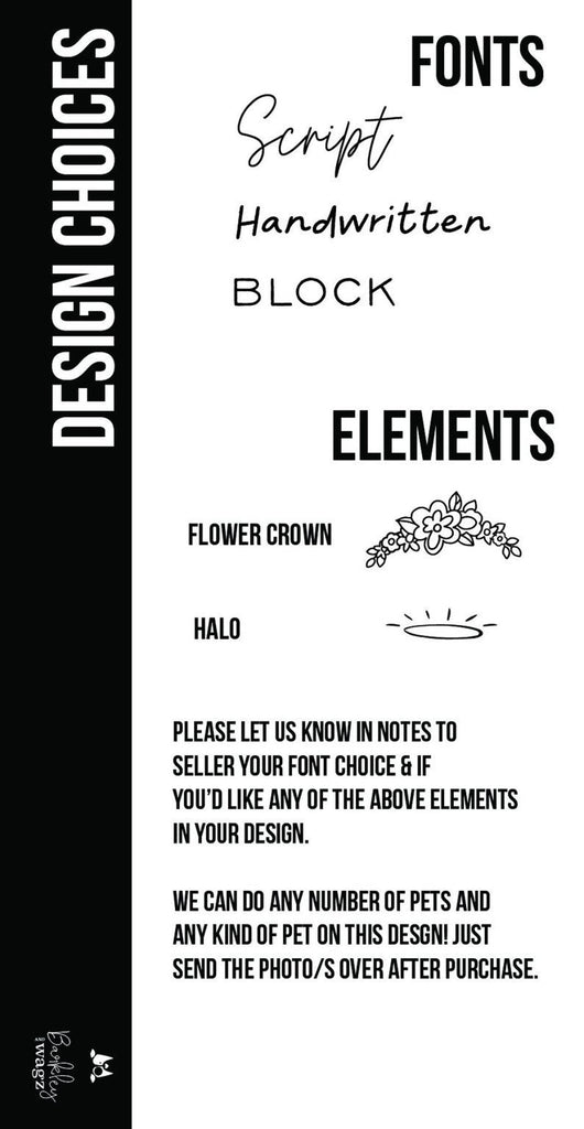 Barkley & Wagz - Fonts: Script, Handwritten, Block | Elements: Flower Crown or Halo