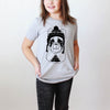 INFANT, TODDLER, or YOUTH Frenchie French Bulldog Festive Christmas Tee T-Shirt