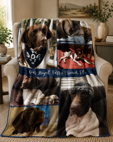 Dog Photo Blanket