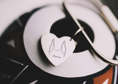 Dog Ears Keychain