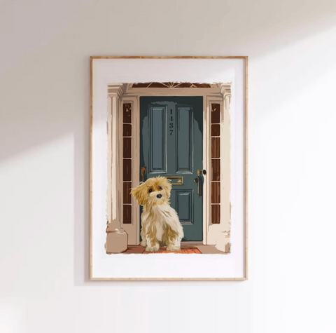 Custom Dog Wall Art