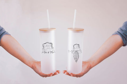 Book Lover Can Cup