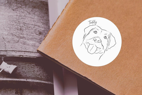 Dog Ears Sticker