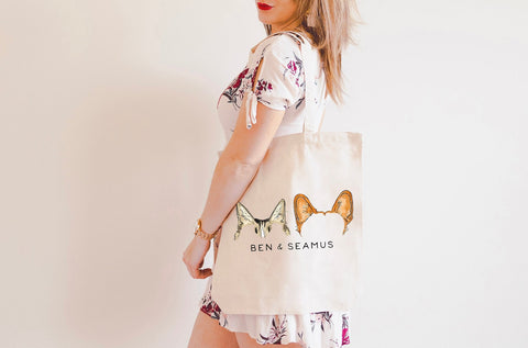 Custom Pet Ears Tote