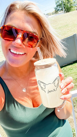 Custom Animal Ears Can Cup