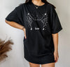 Custom Petstellations Pet Ears Constellation T-Shirt in Black