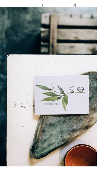 Custom Memorial Nose and/or Paw Print on Leaf Art Print