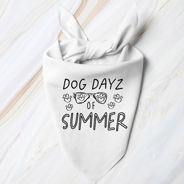 Dog Dayz of Summer Bandana