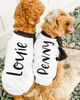 Personalized Pet Names Custom Dog Raglan Tee