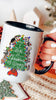 All I Want For Christmas is Dogs Festive Mug - Black Handle
