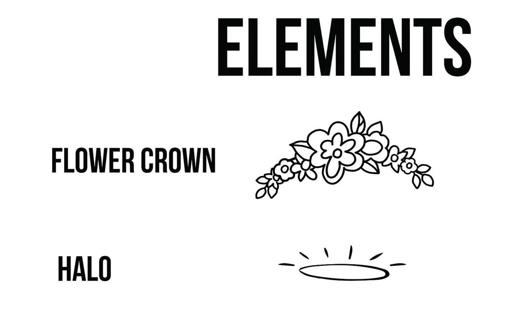 Barkley & Wagz - Design Elements - Halo or Flower Crown