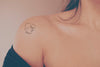 Temporary Tattoo Sheet with Pet Side Profile and Heart 8.5" x 11" Sheet