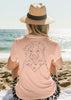 Front/Back Custom Full Face Portrait with Bandana Dog, Cat, or Other Pet Portrait Unisex T-Shirt