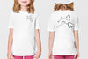 INFANT, TODDLER, or YOUTH Custom Multiple Side Profiles Pet Outline Kid's T-Shirt
