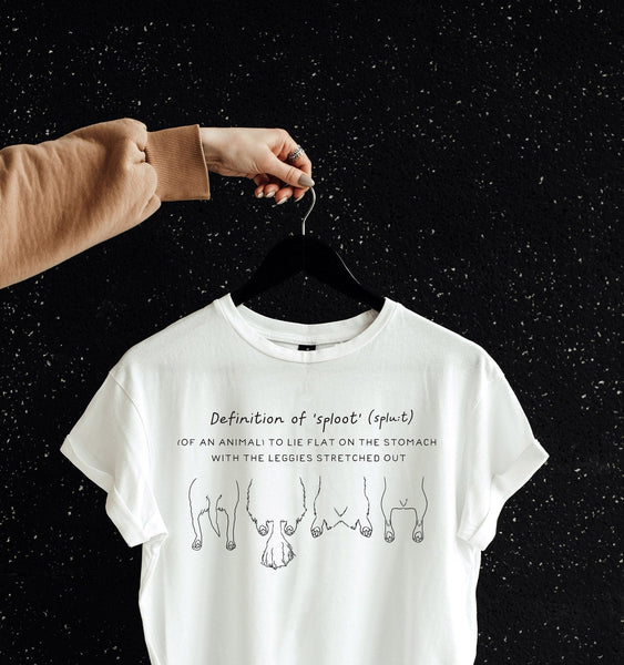 Sploot Definition Tattoo Inspired Outlines Unisex T-Shirt