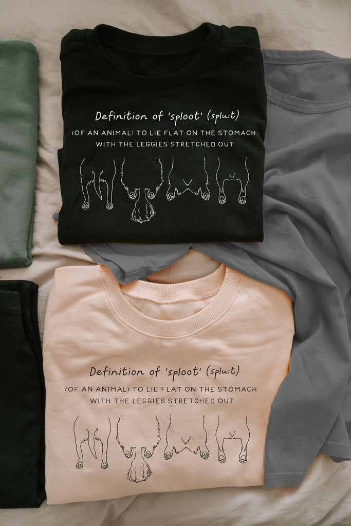 Sploot Definition Tattoo Inspired Outlines Unisex T-Shirt