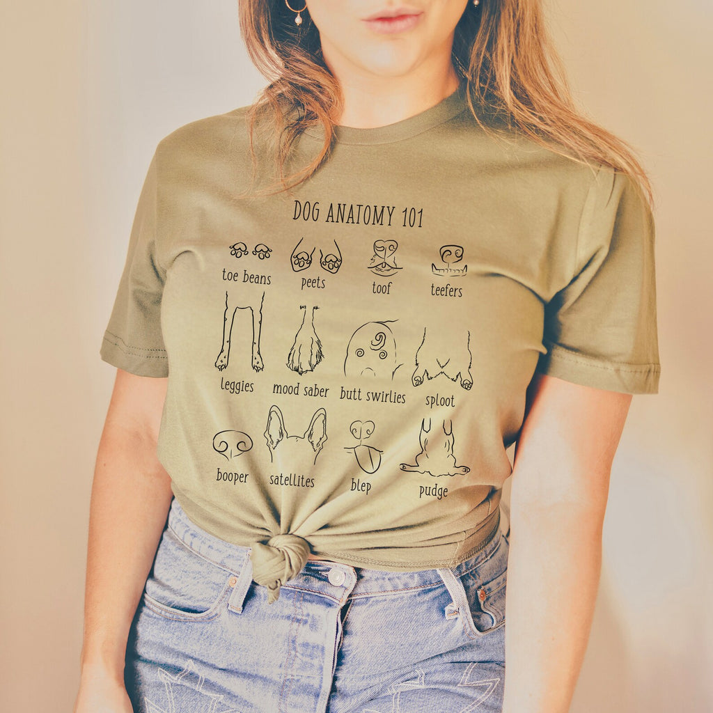Dog Anatomy 101 Unisex T-Shirt