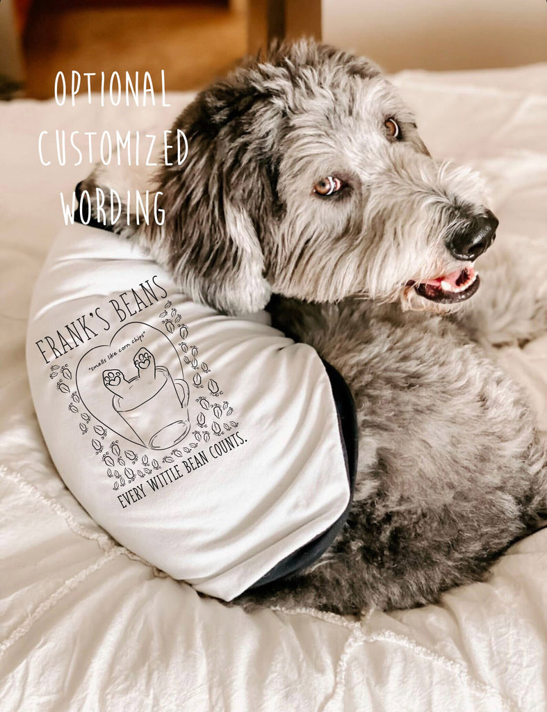 Peetz Coffee (Customization Optional) Dog Tee Dog Raglan T-Shirt