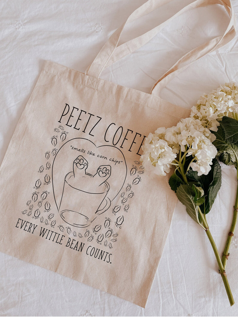 Funny Personalized Coffee Shop Name Tote Bag