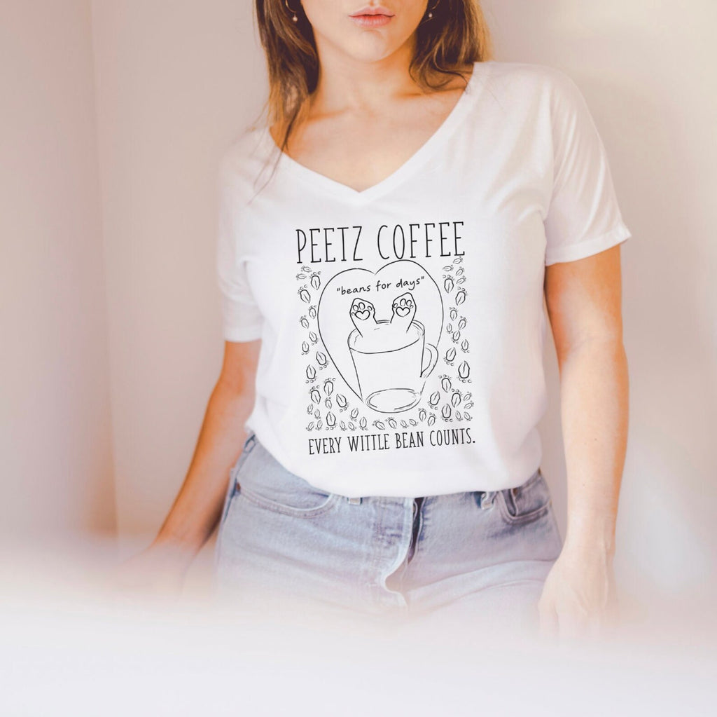 Peetz Coffee (Customization Optional) Women's T-Shirt, V-Neck, or Tank