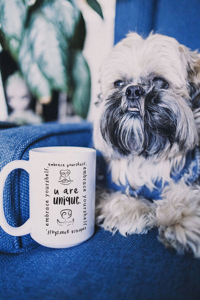 Embrace Yourshelf Funny Self Care Comfort Coffee Mug