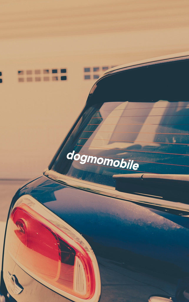 Dogmomobile or Catmomobile Car Decal