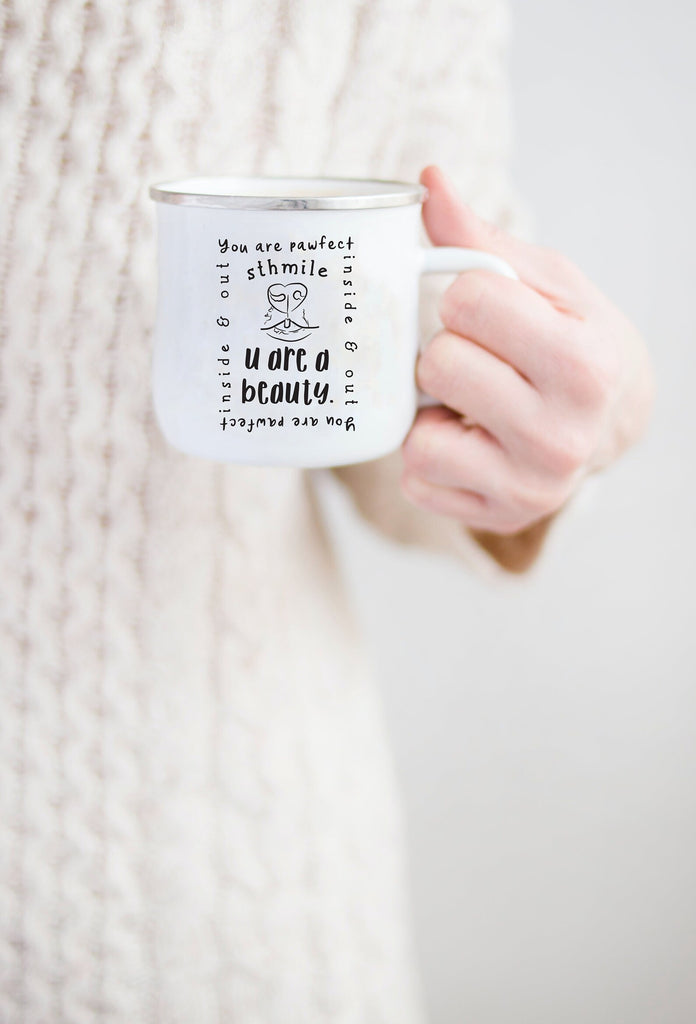 Sthmile You are a Beauty Funny Comfort Positive Message Mug