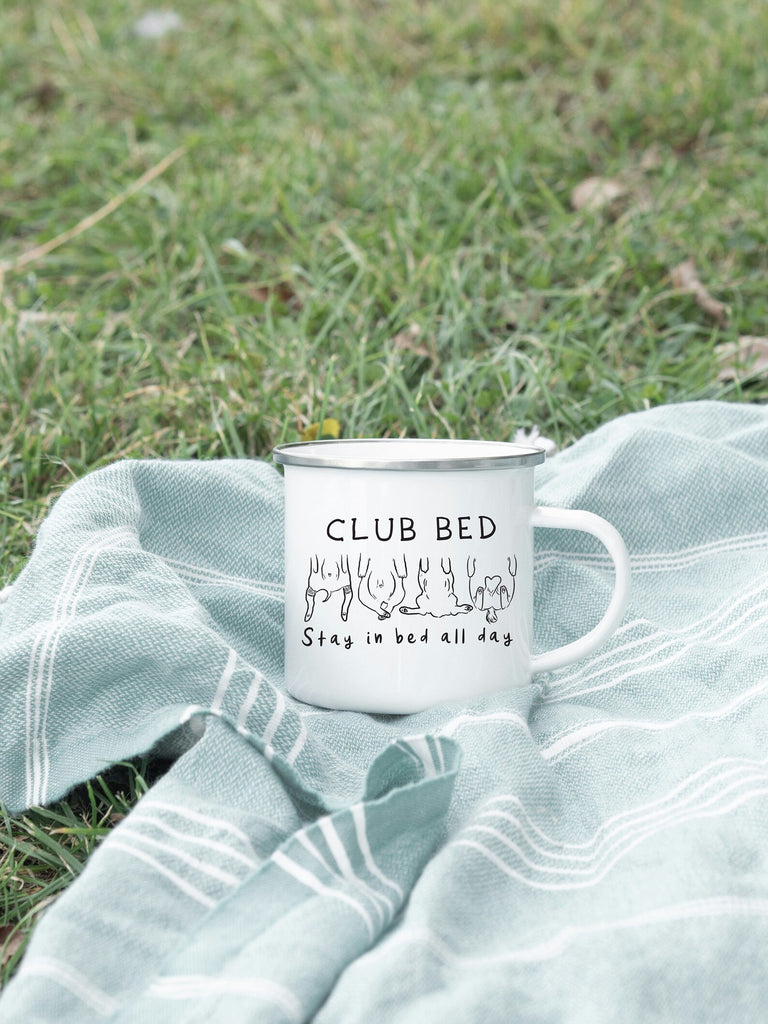 Club Bed: Stay in Bed All Day Coffee Mug 