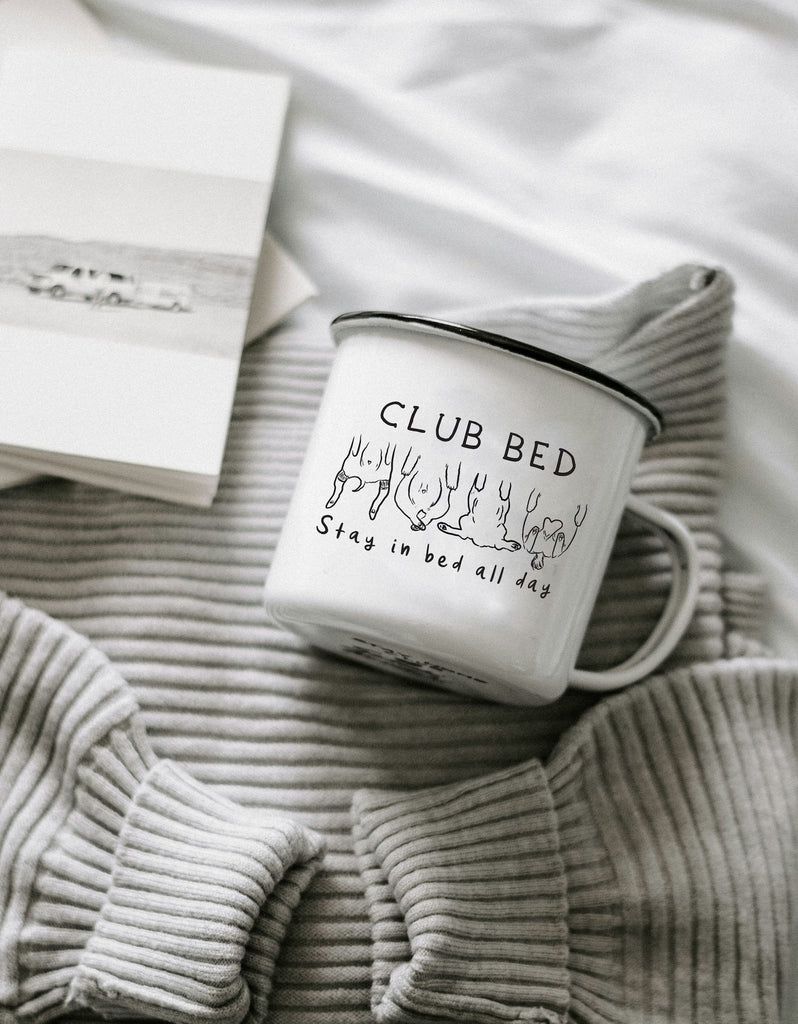 Club Bed: Stay in Bed All Day Coffee Mug 