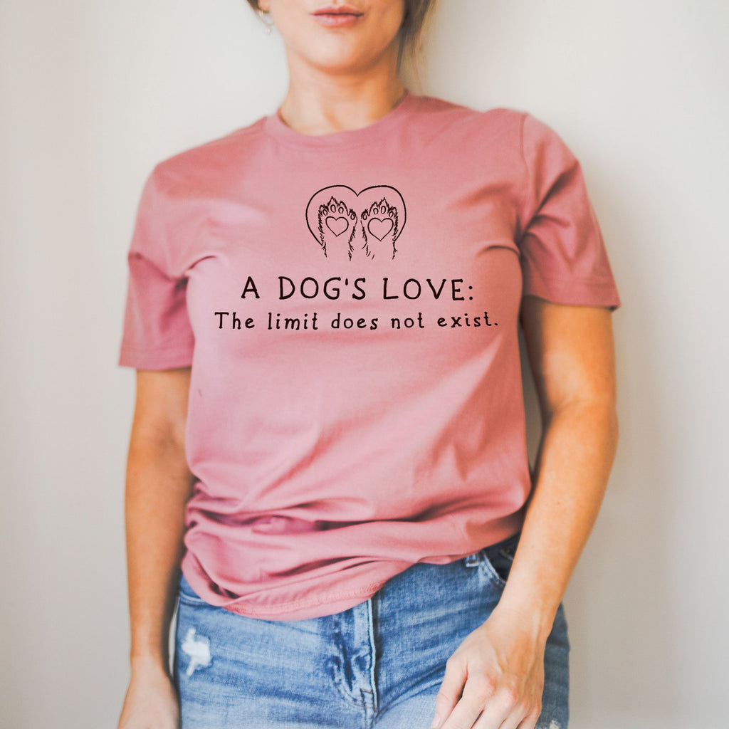 A Dog's Love: The Limit Does Not Exist Unisex T-Shirt