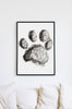 Custom Big Paw Art Print