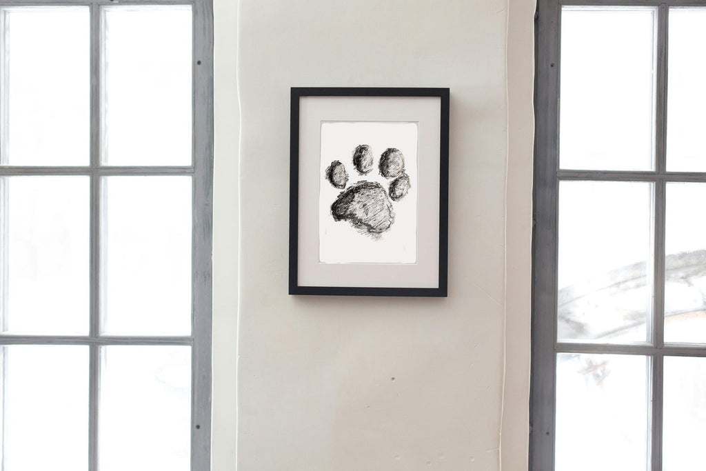 Custom Big Paw Art Print