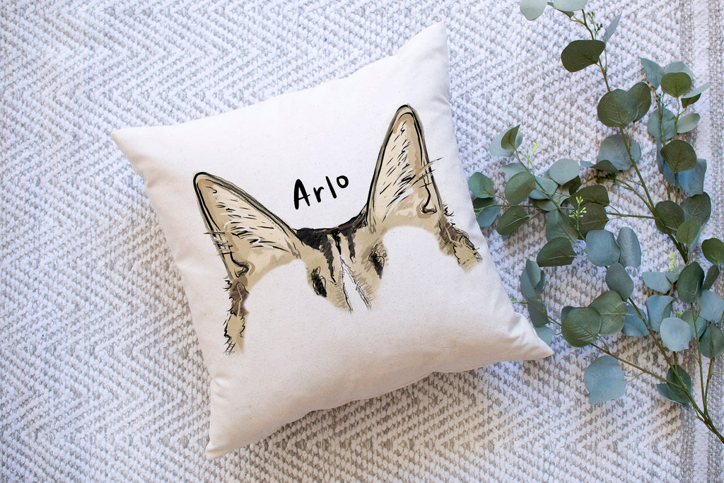 Customized Full Color Pet Ears Pillow with Cat