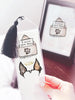 Custom Full Color Memorial I Miss You Too Cat, Dog, or Other Pet Ears Bookmark Paw Envelope Graphic