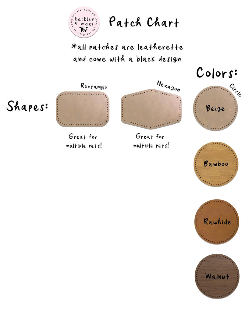 Barkley & Wagz Patch Chart