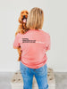 Custom Cat or Dog Parents Wording Unisex T-Shirt - Mauve Front/Back