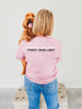 Crazy Dog Lady T-Shirt in Blossom - Barkley & Wagz