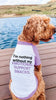 Personalized Funny Wording Custom Dog Shirt Tee - Emotional Support Snacks