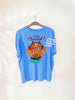 Pick Your Festive Pet/s Comfort Colors Christmas T-Shirt in Flo Blue