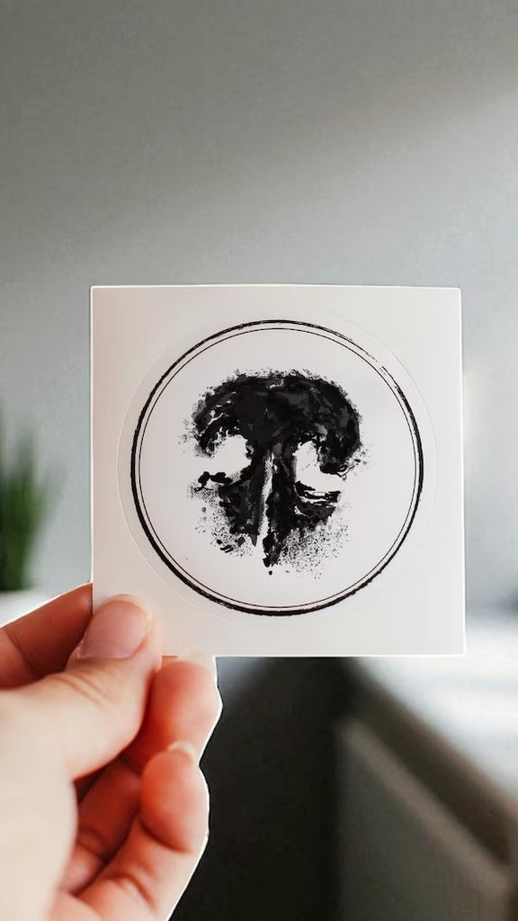 Custom from your Photo Memorial Pet Paw and/or Nose Print Sticker/s