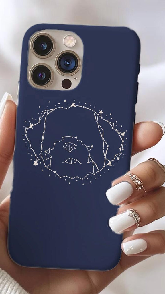 Custom Petstellation Phone Case - navy