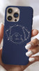 Custom Petstellation Phone Case - navy