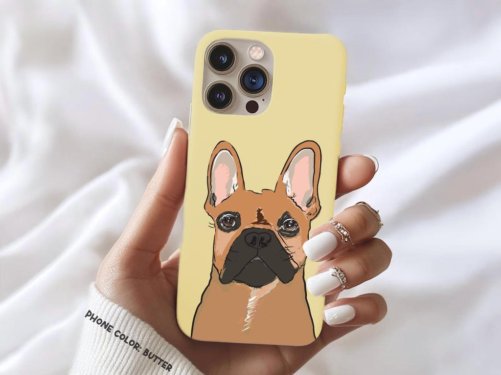 Custom Pet Portrait Phone Case - Butter