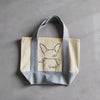 Personalized Line Art Ears Mini Tote