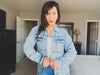 Barkley & Wagz Denim: Light Wash Oversized Jacket