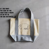 Custom Don't Forget Poop Bags Mini Bag Tote - Optional Custom Pet Ears