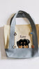 Custom Mini Totes with Dog & Name