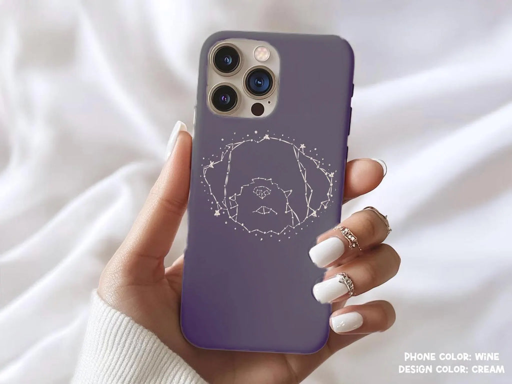Custom Petstellation Phone Case - Wine